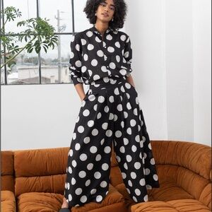 Savista Pants 2.0 Polka Dot Wide-Leg Pants